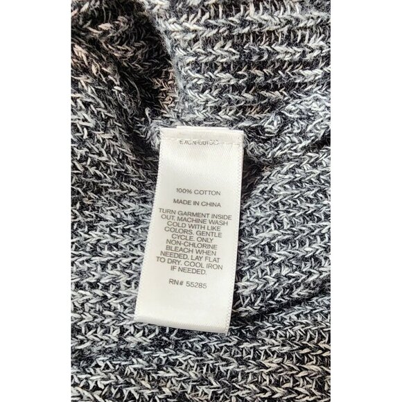 Express Womens Marled Grey Short/half Sleeve Sweater Top SP - Picture 9 of 9